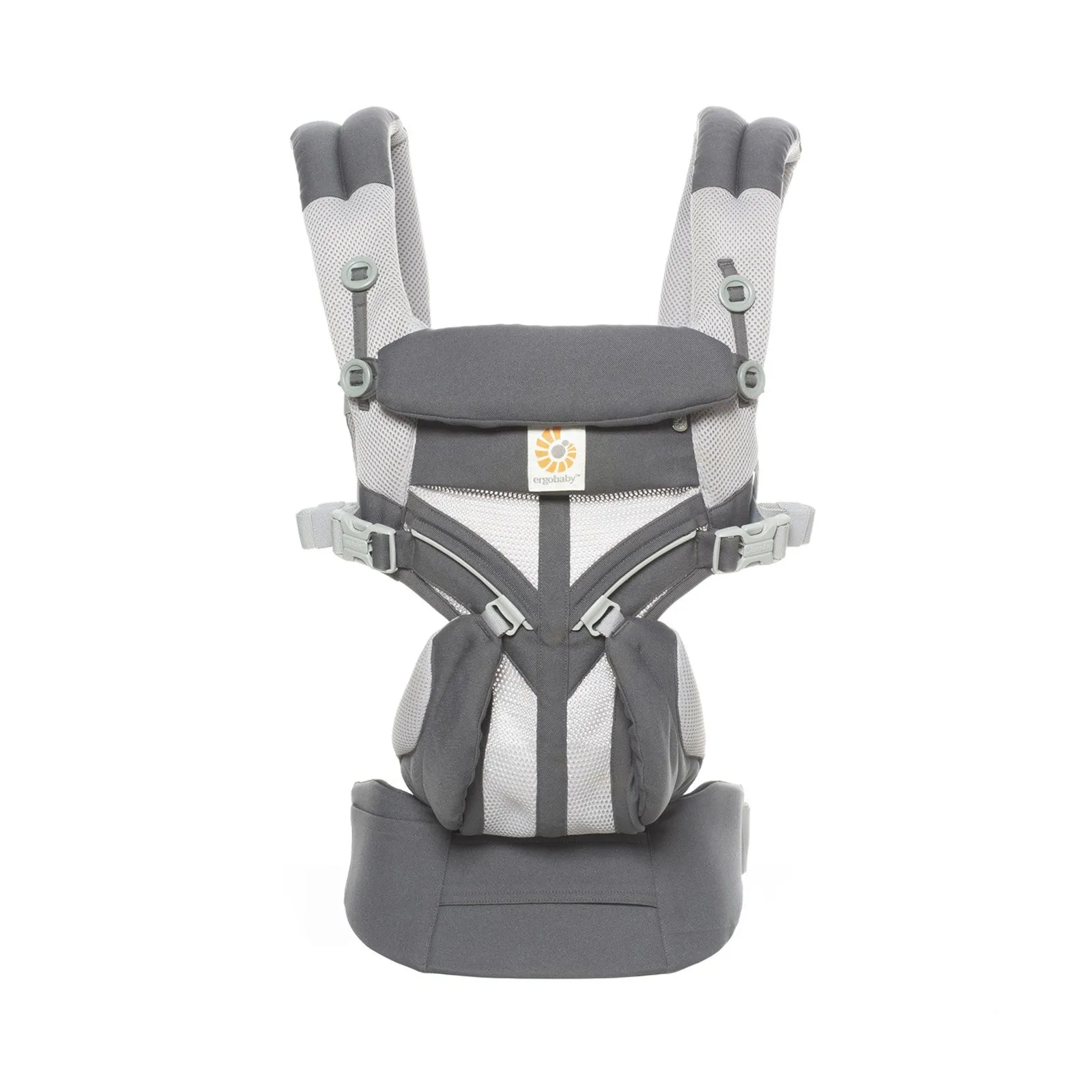 [10 year local warranty] Ergobaby Omni 360 Cool Air Mesh Baby Carrier - Carbon Grey