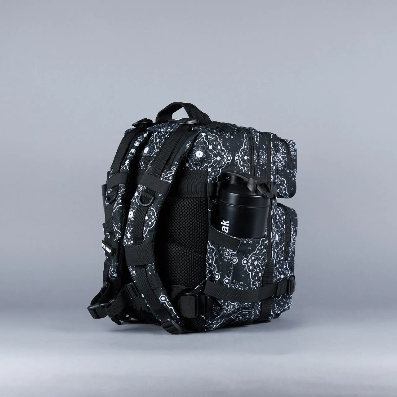 25L Backpack Black Bandana