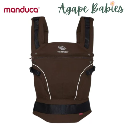 [3 Years Local Warranty] Manduca Pure Cotton Baby Carrier - Coffe Brown