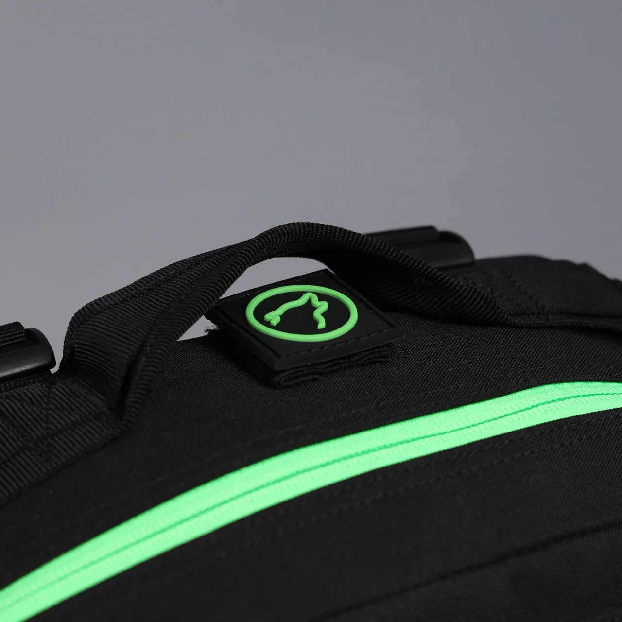 35L Backpack Black Neon Green