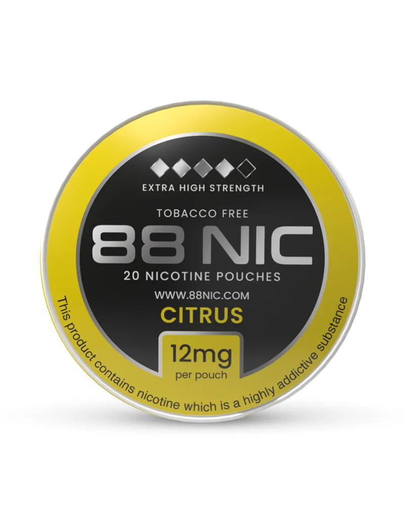 88 Nic Citrus Nicotine Pouches