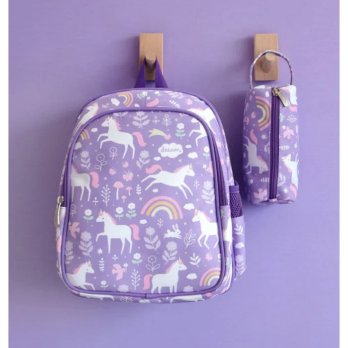 A Little Lovely Company Backpack: Unicorn Dreams