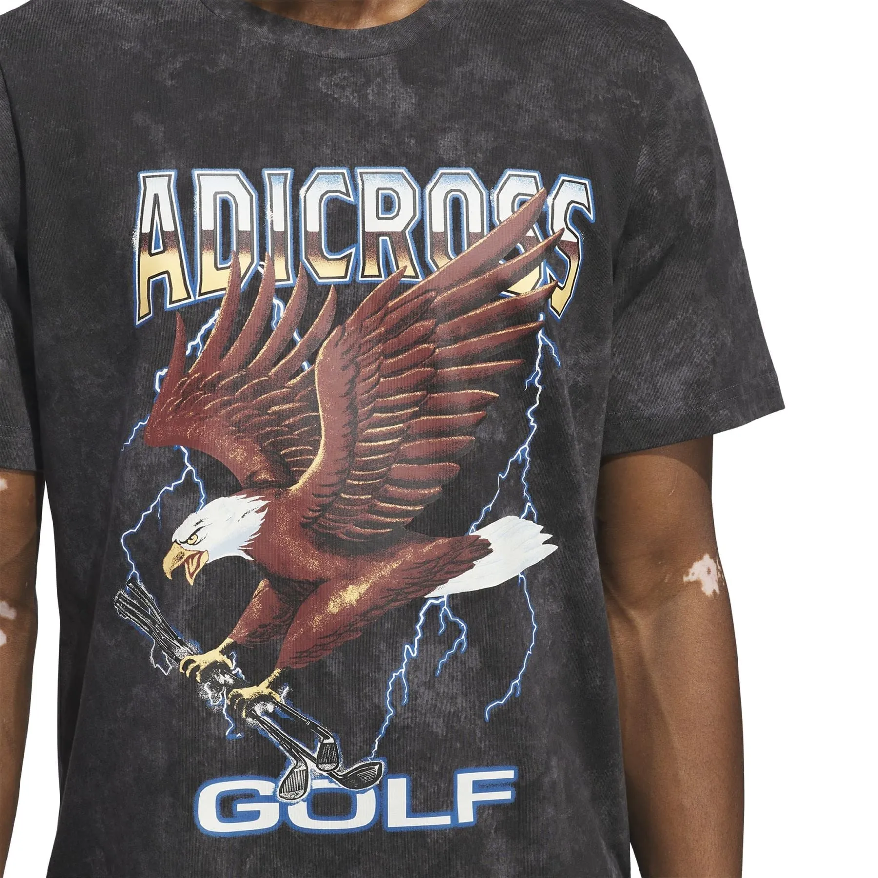 Adicross Eagle Print T-Shirt Grey Six - SS24