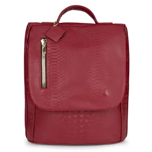 Apollo Burgundy Backpack