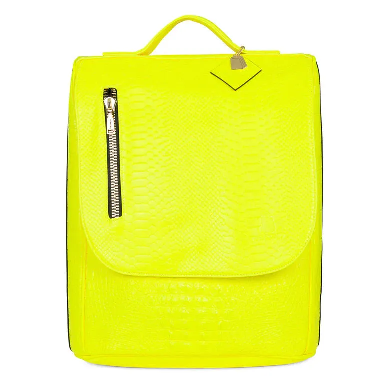 Apollo Neon Yellow Backpack