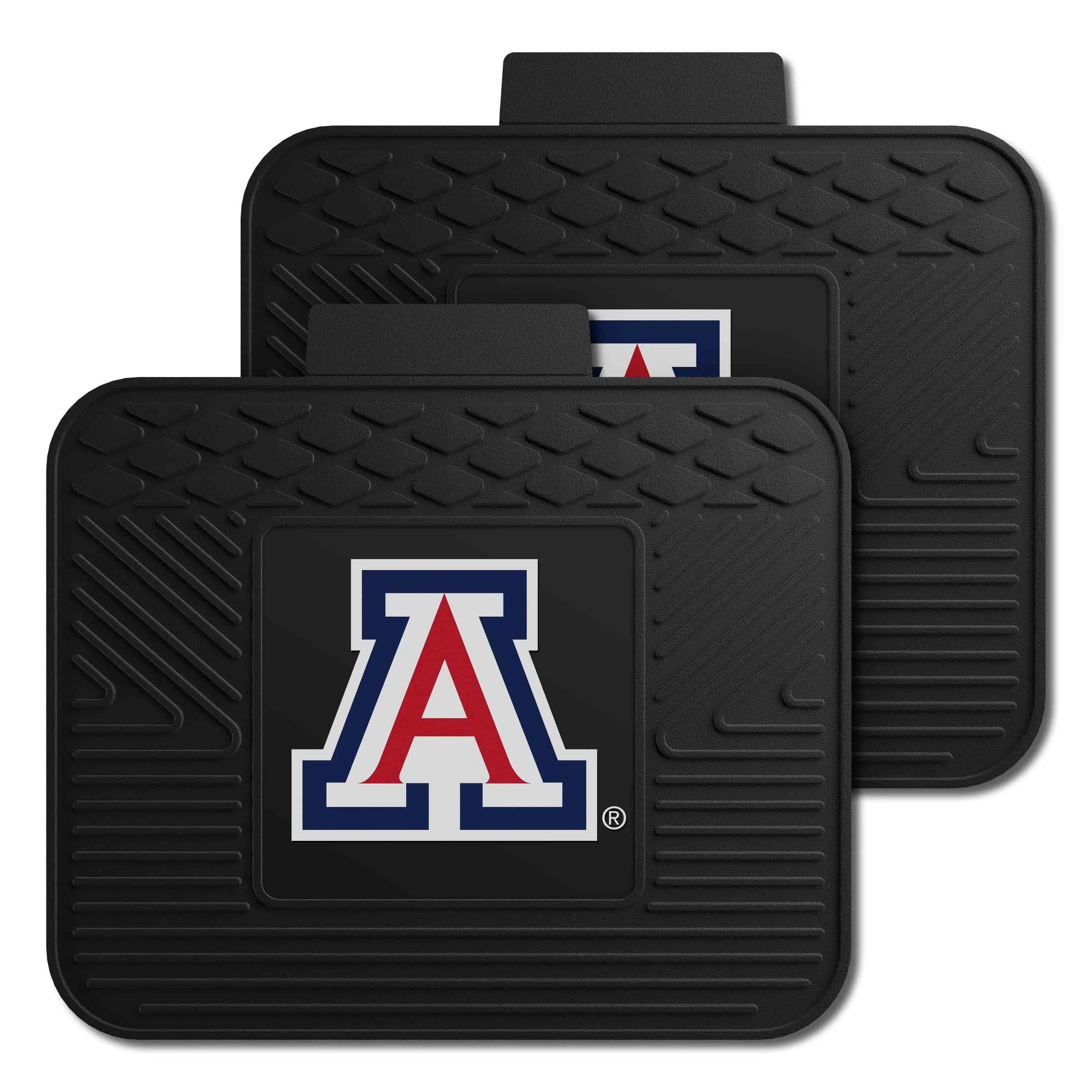 Arizona Wildcats Back Seat Car Utility Mats - 2 Piece Set