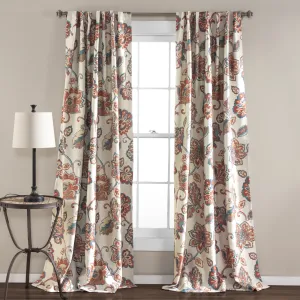 Aster Light Filtering Window Curtain Set