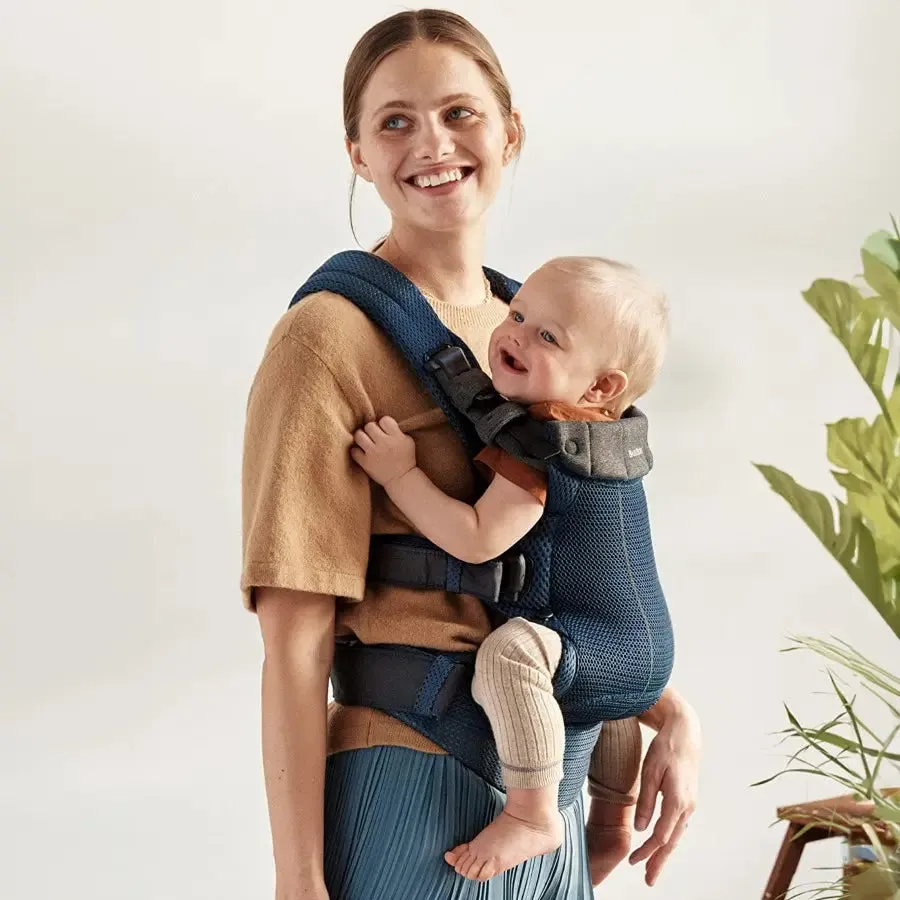 BabyBjorn Baby Carrier Harmony - 3D Mesh ( Navy Blue)