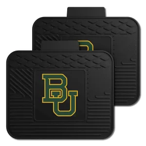 Baylor Bears Back Seat Car Utility Mats - 2 Piece Set