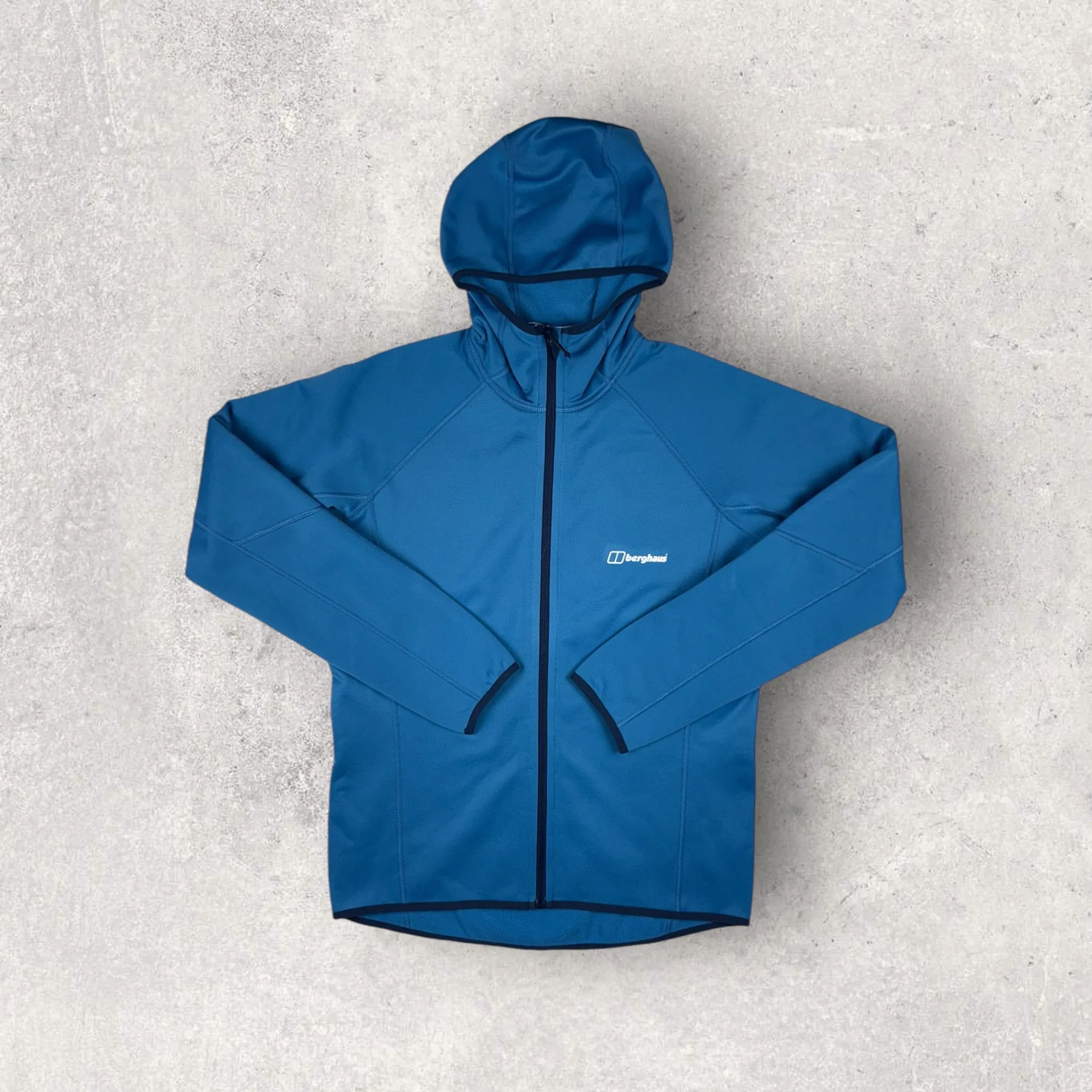 BERGHAUS HOODED JACKET - BABY BLUE