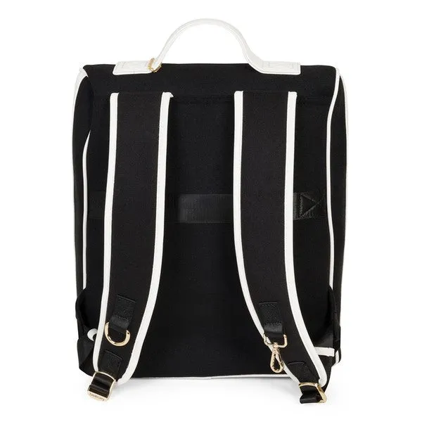 Black Varsity Backpack