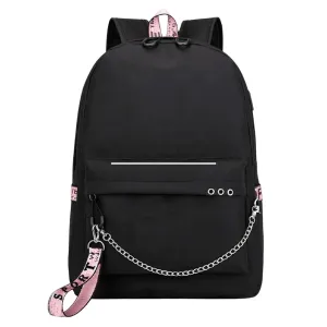 Canvas Backpack - Black