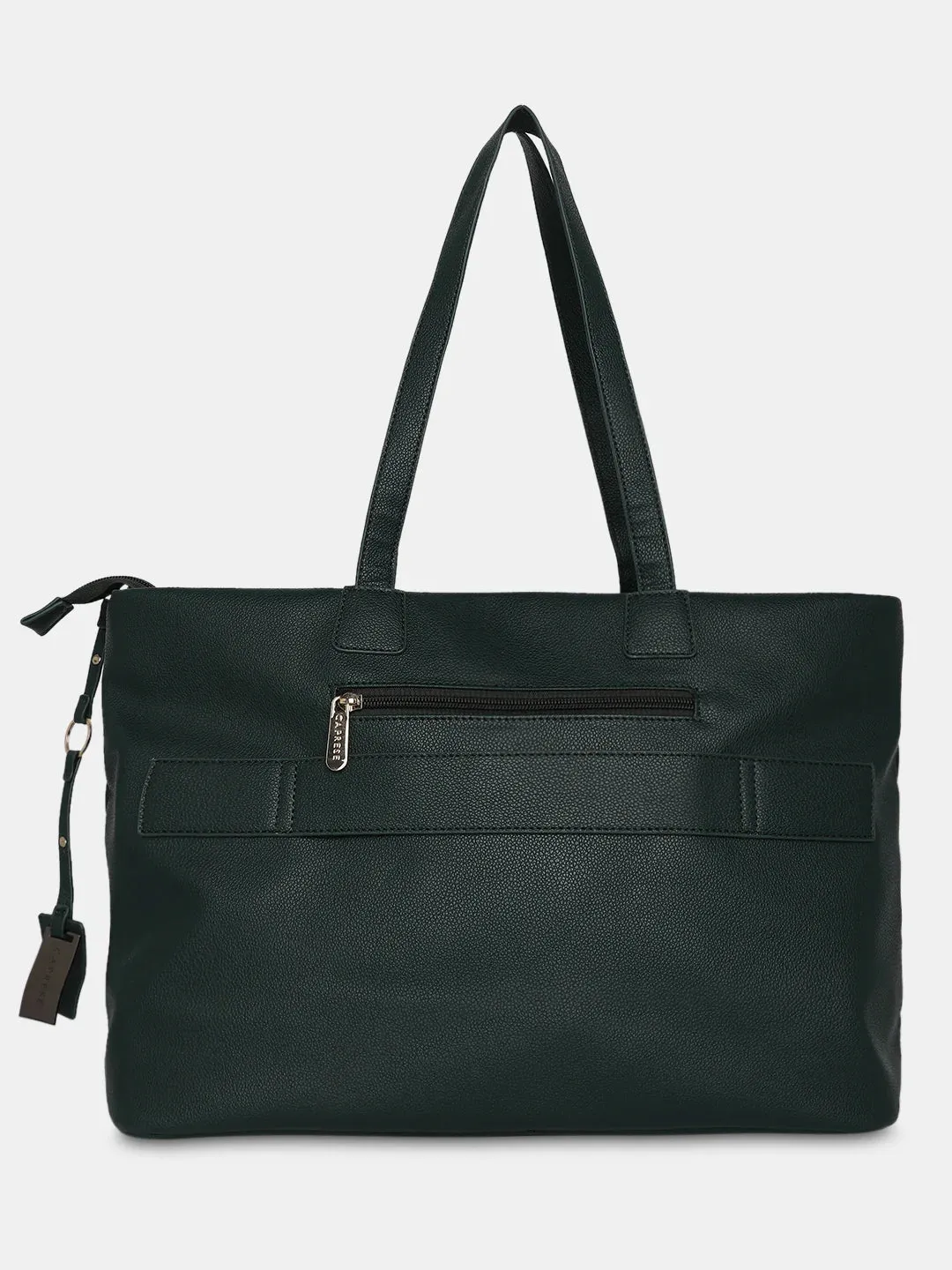 Caprese Lilith Laptop Tote Large Green