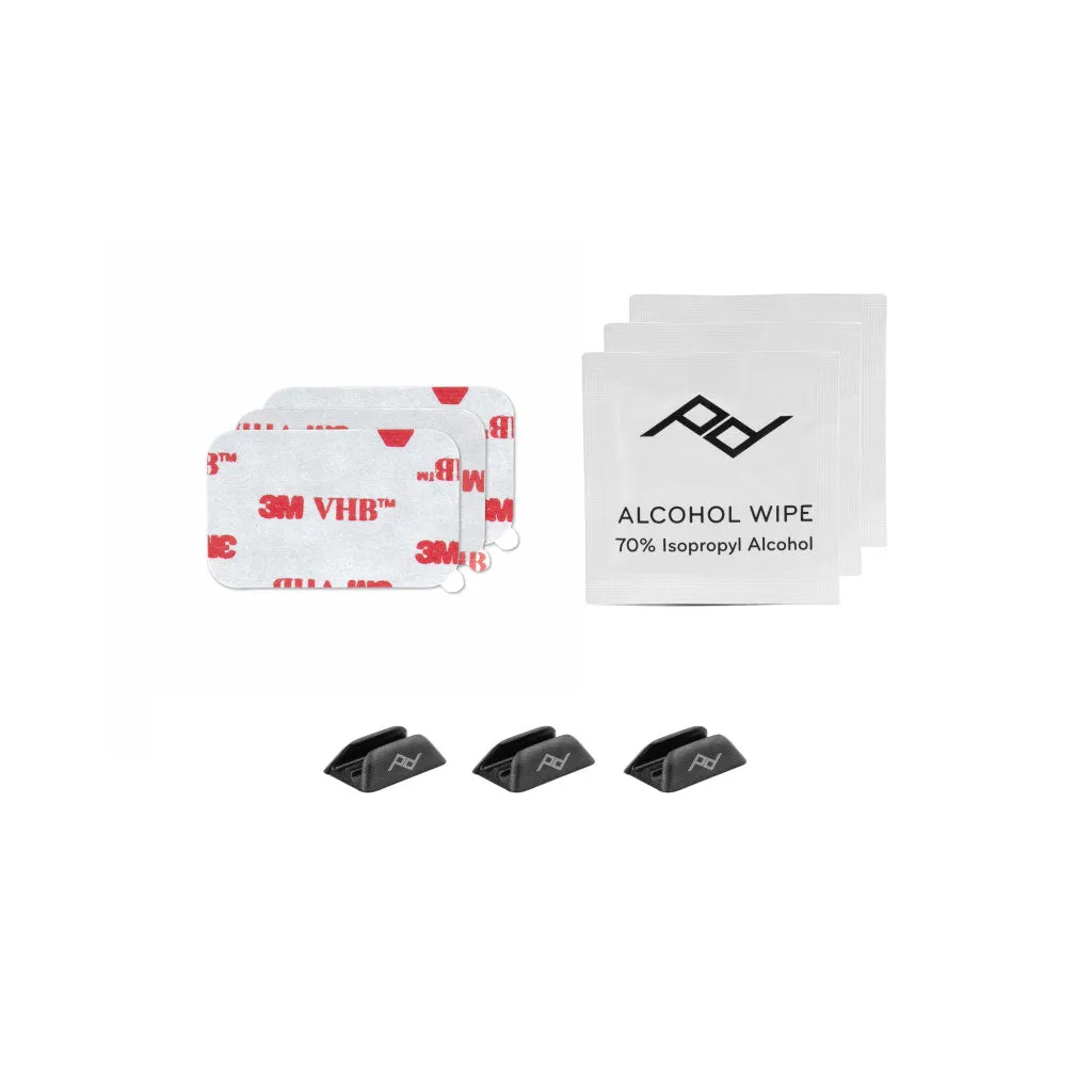 Car Mount Adhesive Pads & Cable Clips