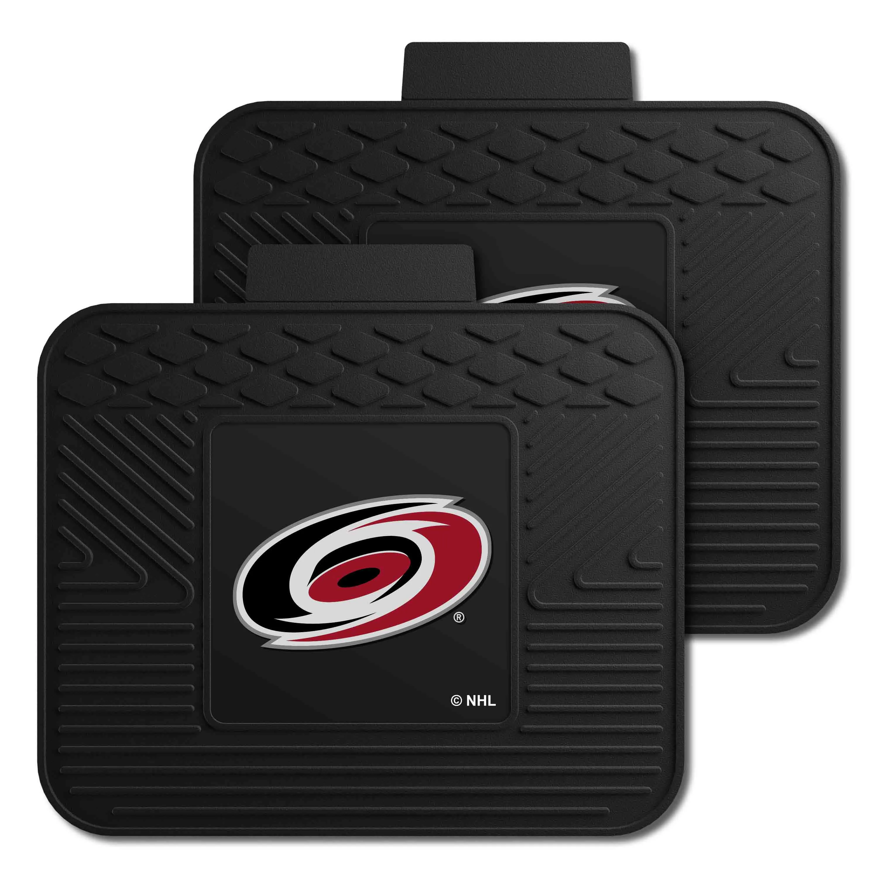 Carolina Hurricanes Back Seat Car Utility Mats - 2 Piece Set