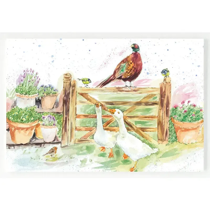 Ceramic Table Mat (2) - The Gardening Club