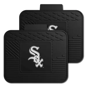 Chicago White Sox Back Seat Car Utility Mats - 2 Piece Set