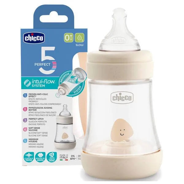 Chicco Perfect5 Bottle Slow Flow 0m  150ml