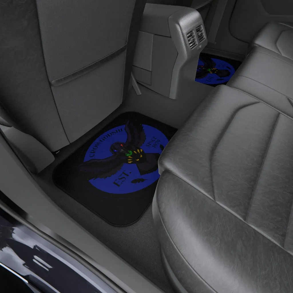 Crowgodshi Car Mats (2x Rear), DUKE BLUE