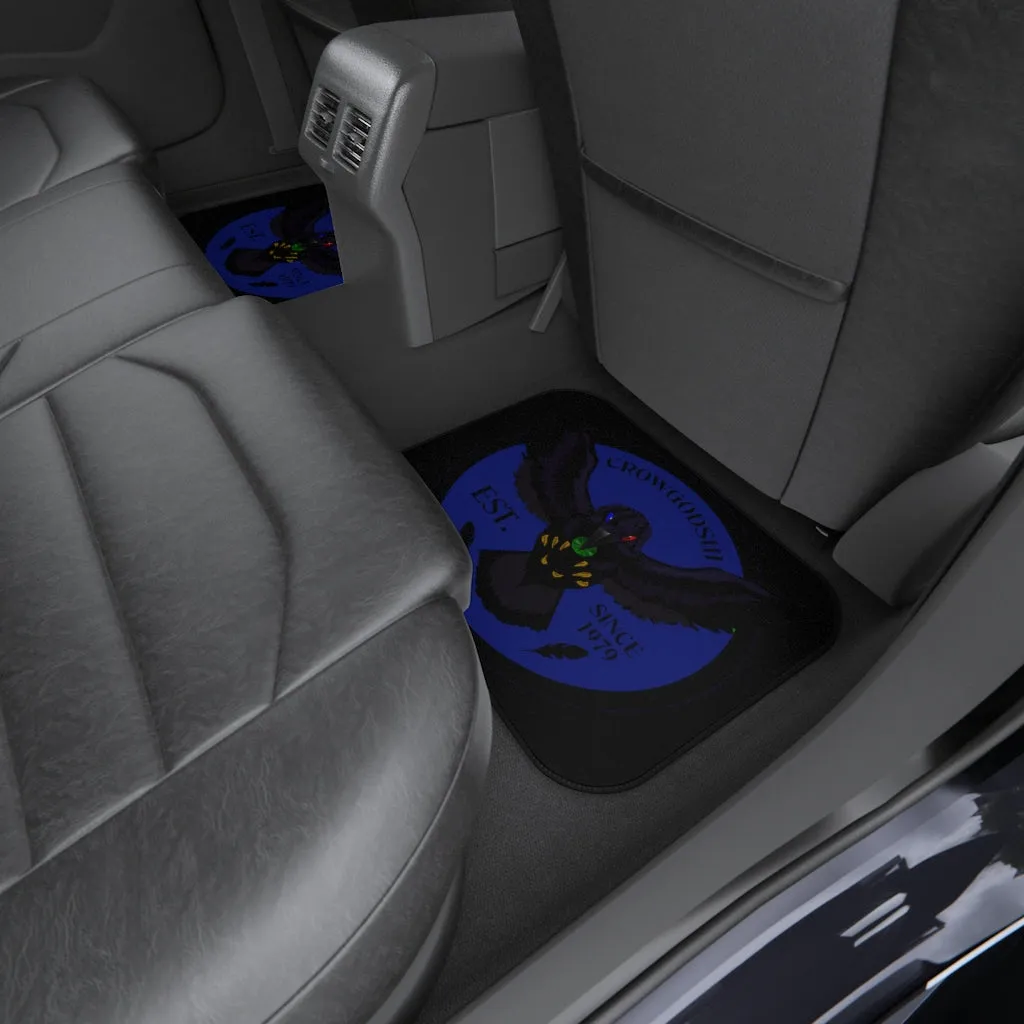 Crowgodshi Car Mats (2x Rear), DUKE BLUE