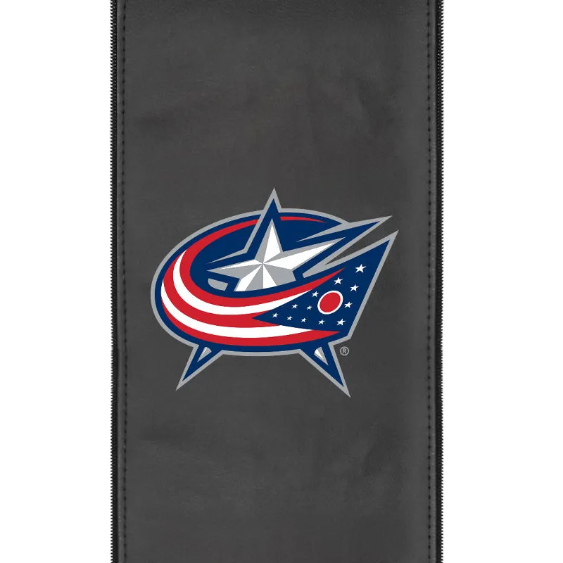 Curve Task Chair with Columbus Blue Jackets Logo