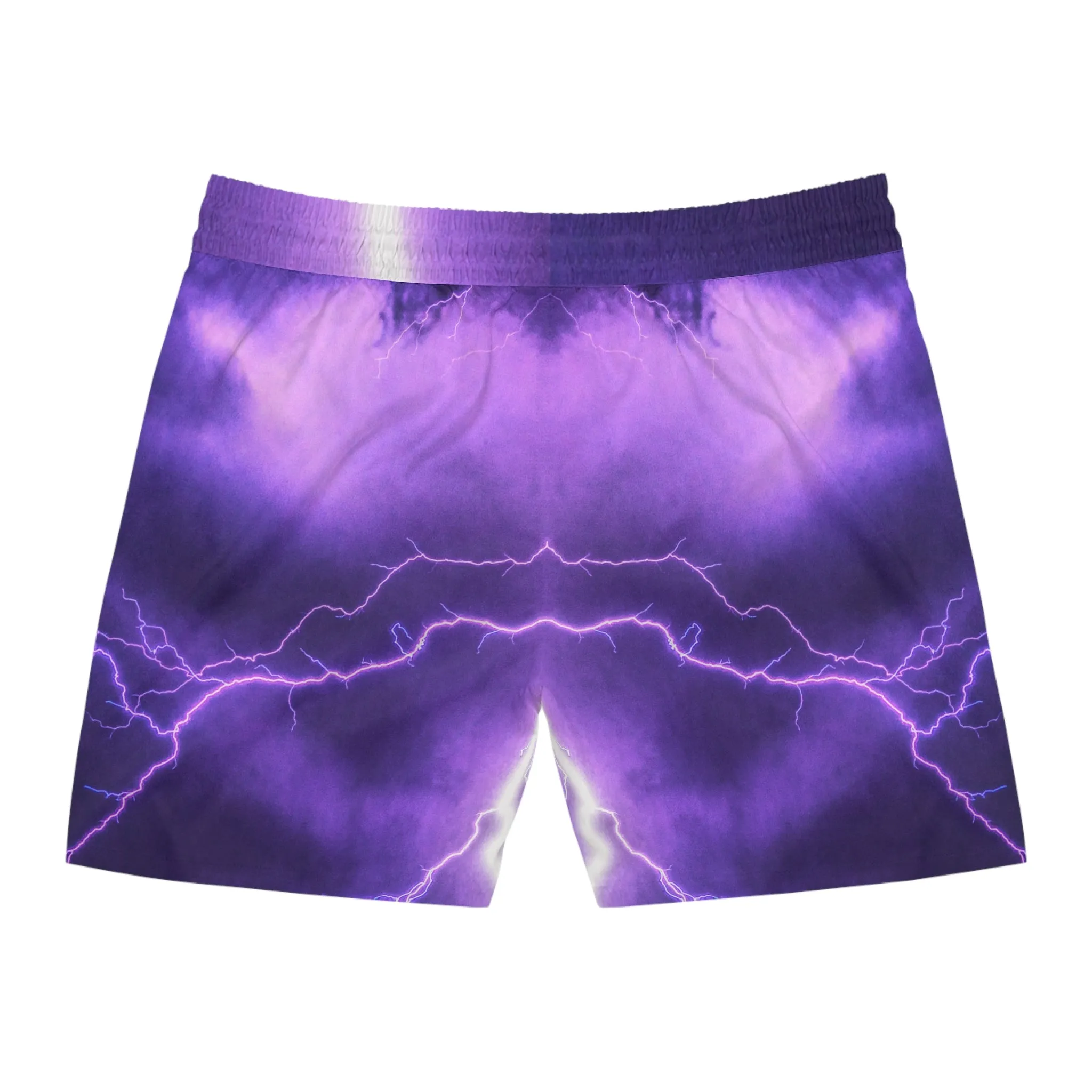 Electric Thunder - Inovax Men's Mid-Length Swim Shorts