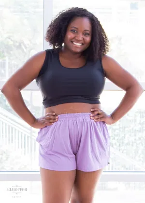 Essential Cozy Lounge Short - Lilac