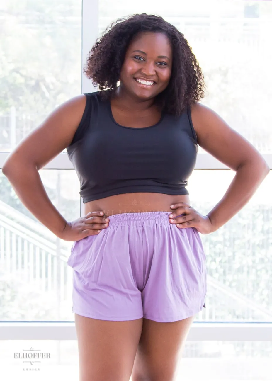 Essential Cozy Lounge Short - Lilac