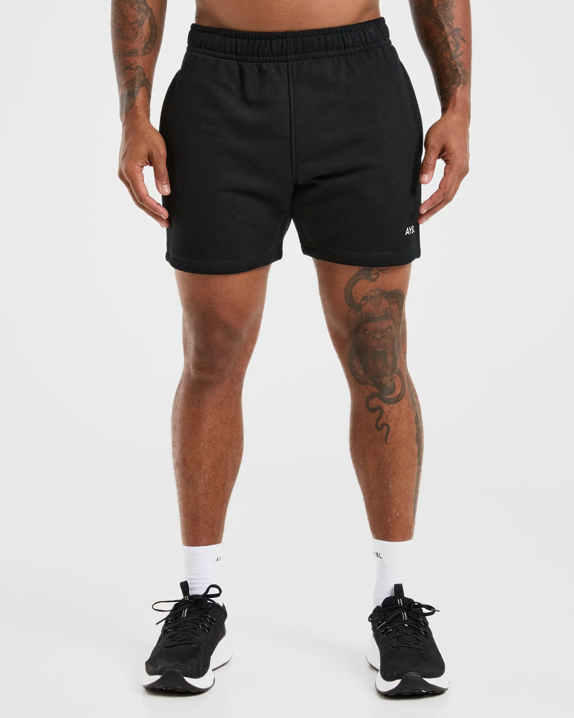 Essential Lightweight 5" Shorts - Black