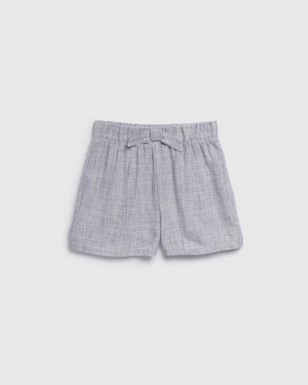 Girls Railroad Stripe Shorts