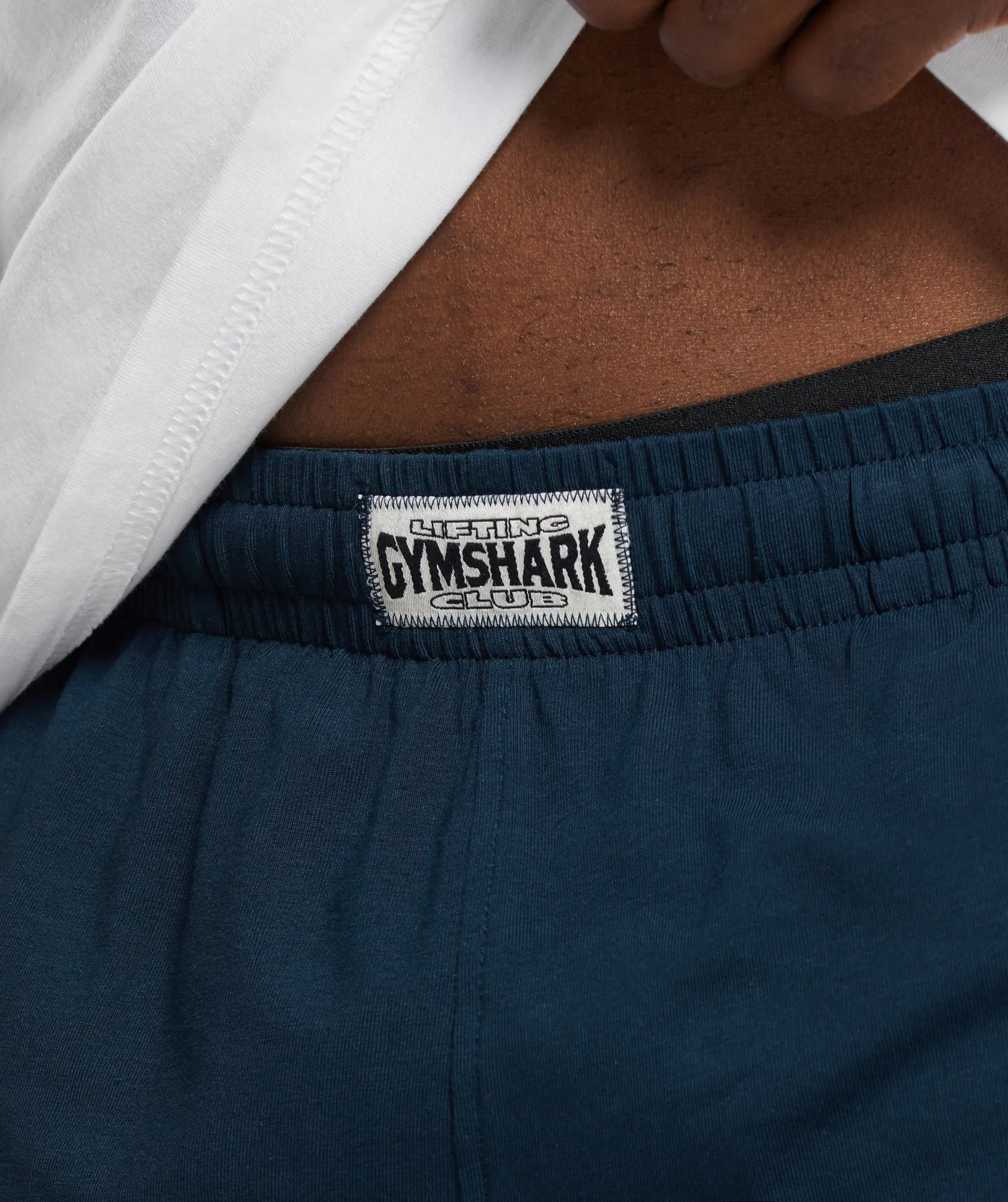 Gymshark Lightweight Jersey Shorts - Navy