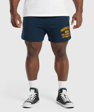 Gymshark Lightweight Jersey Shorts - Navy