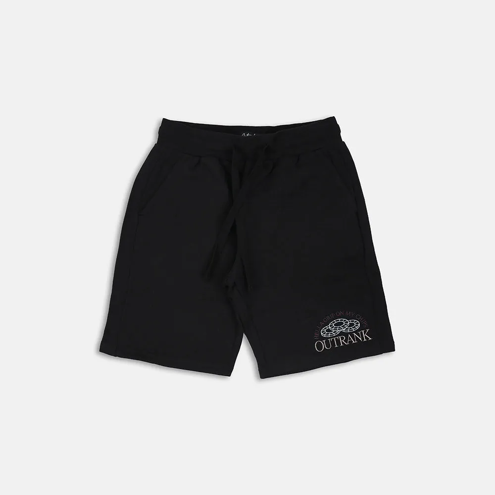 Hella Grip Embroidered Fleece Shorts