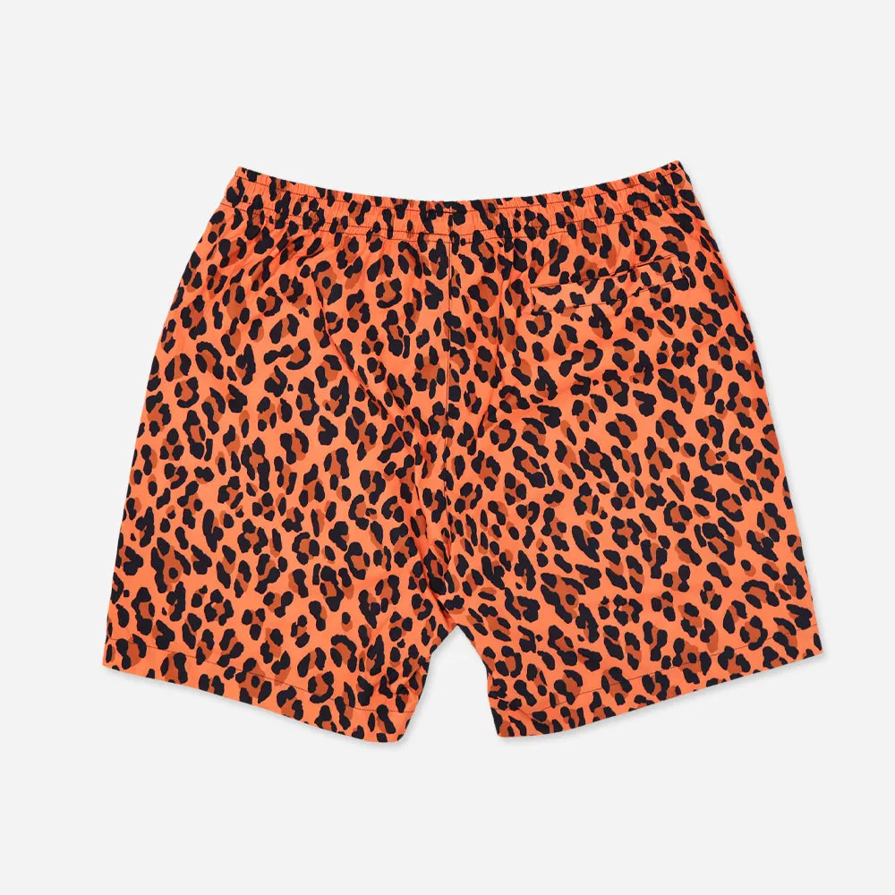 Jungle Nylon Shorts Orange