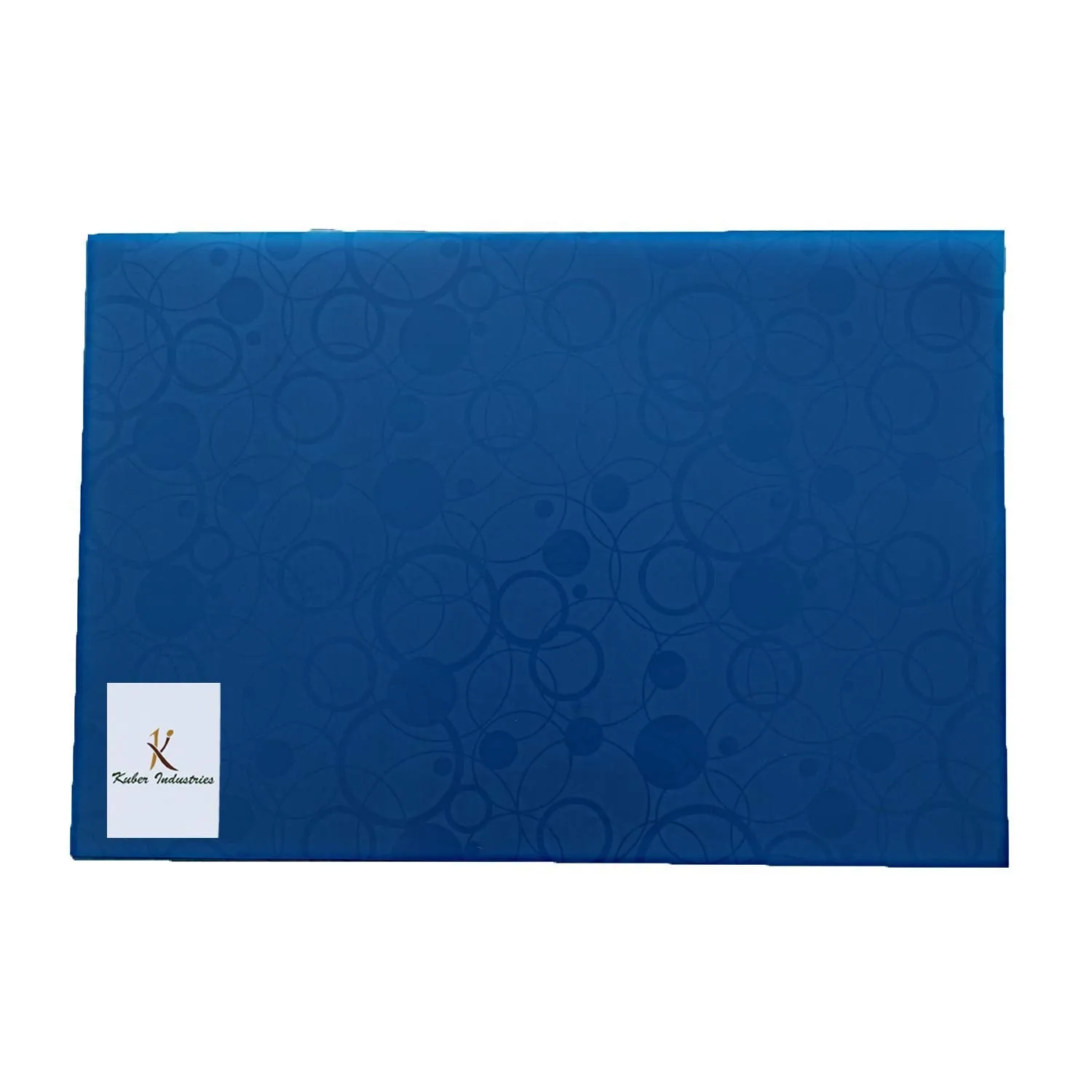 Kuber Industries Reversible Fridge/Drawer Mats|Water Proof PVC Material|Ranctangular Shape & Non Slip| Size 48 x 33 CM, Pack of 6 (Blue) -CTKTC6964, Polyvinyl Chloride