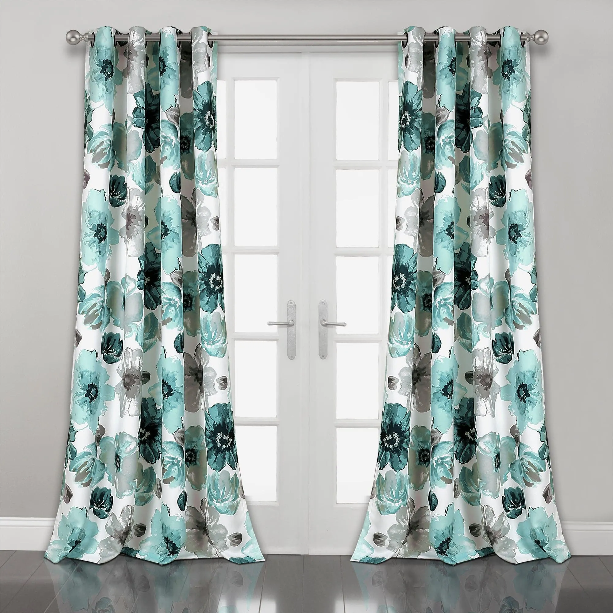 Leah Light Filtering Window Curtain Set