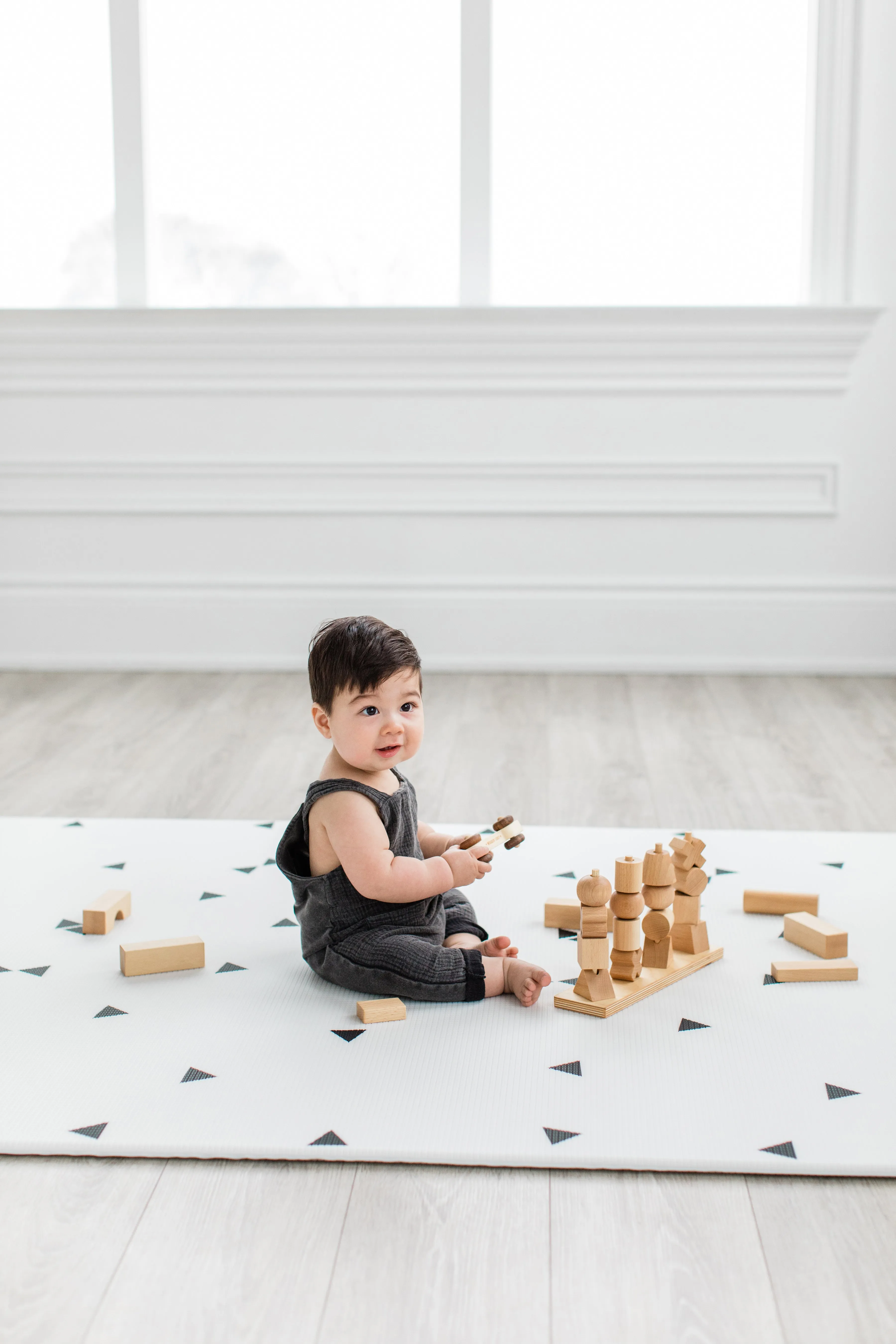 Little Bot Baby Play Mat (Ofie Mat, Country Road   Triangle)