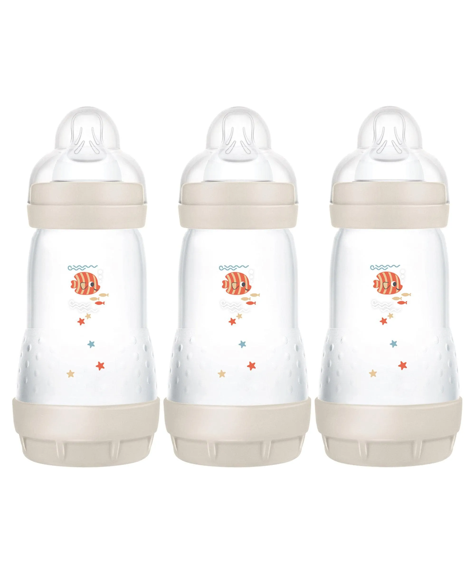 MAM Easy Start Anti-Colic 260ml Bottle (3 Pack) - Cotton