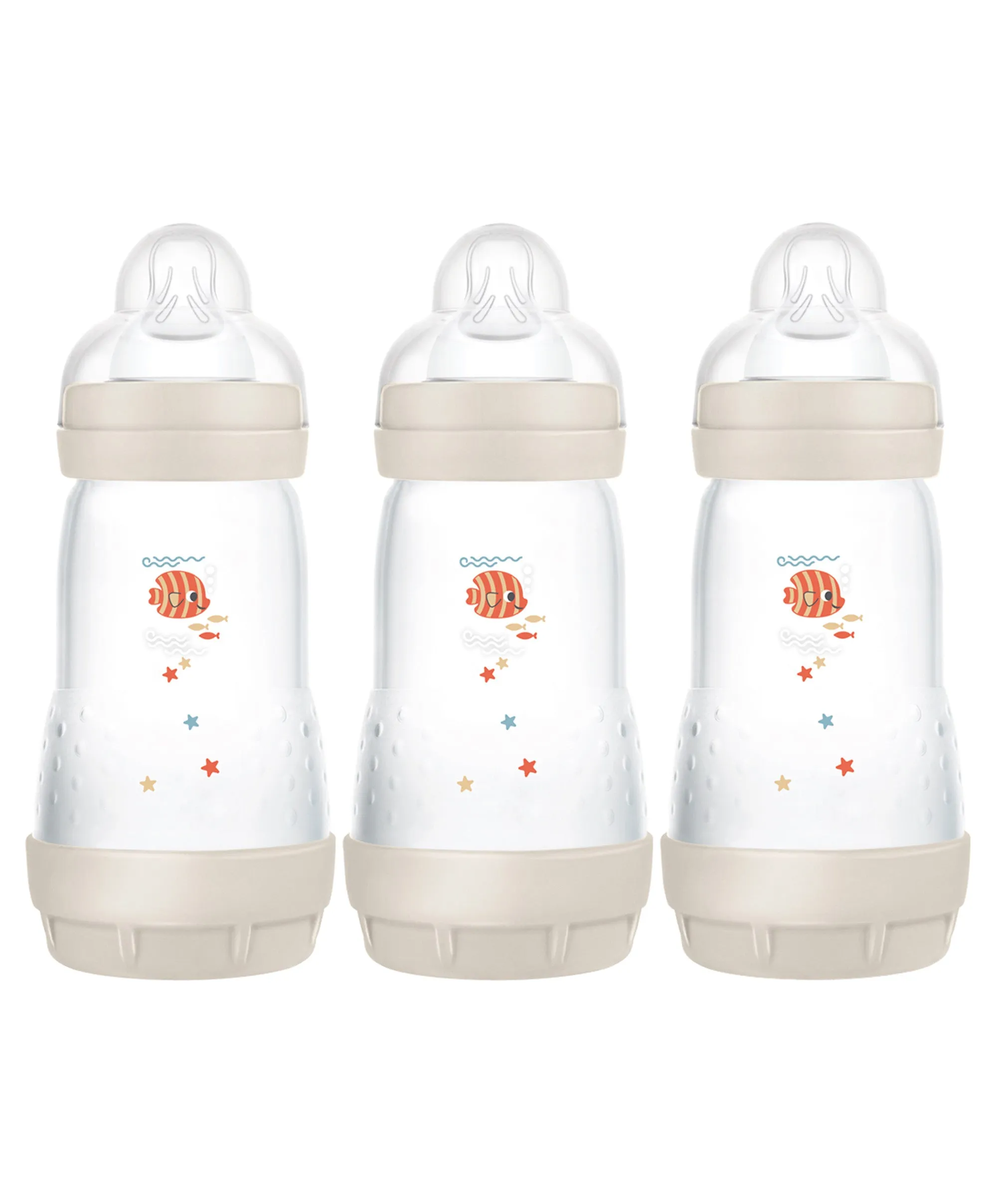 MAM Easy Start Anti-Colic 260ml Bottle (3 Pack) - Cotton