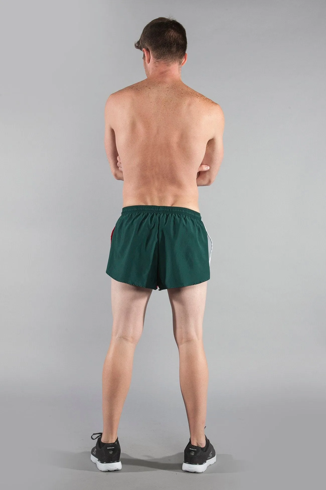 Men's 1" Elite Split Shorts- Mexico