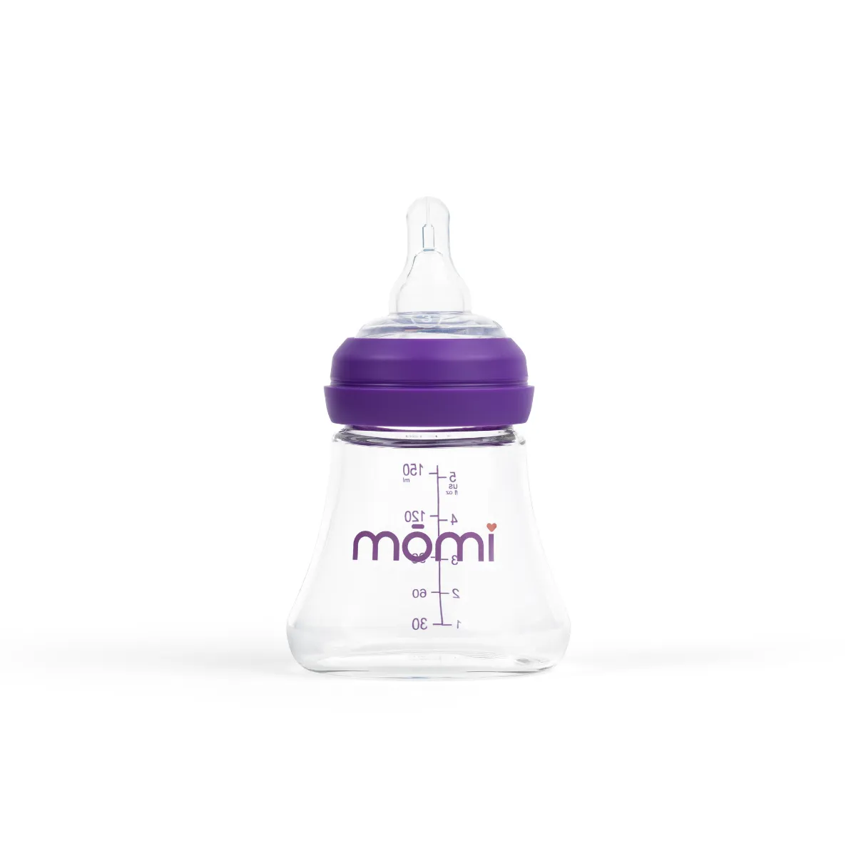 mōmi breast-like 3-bottle set with storage caps