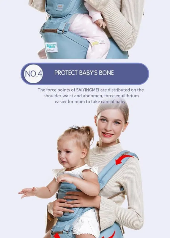 Multifunctional Convenient Breathable Cotton Baby Carrier