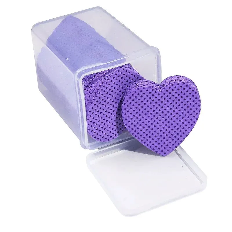 Nail Wipes Heart Shape 200pcs