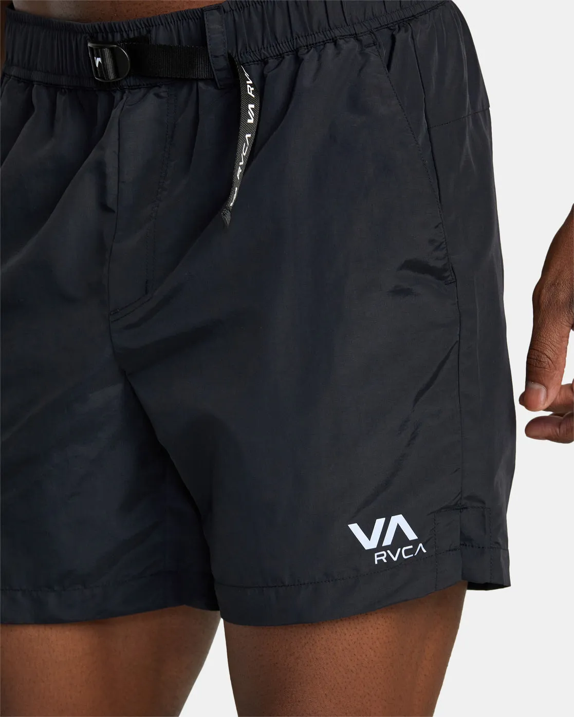 Outsider Packables 16" Lightweight Packable Shorts - Black