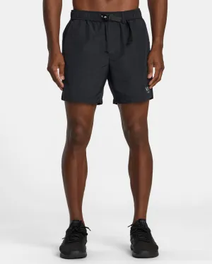 Outsider Packables 16" Lightweight Packable Shorts - Black