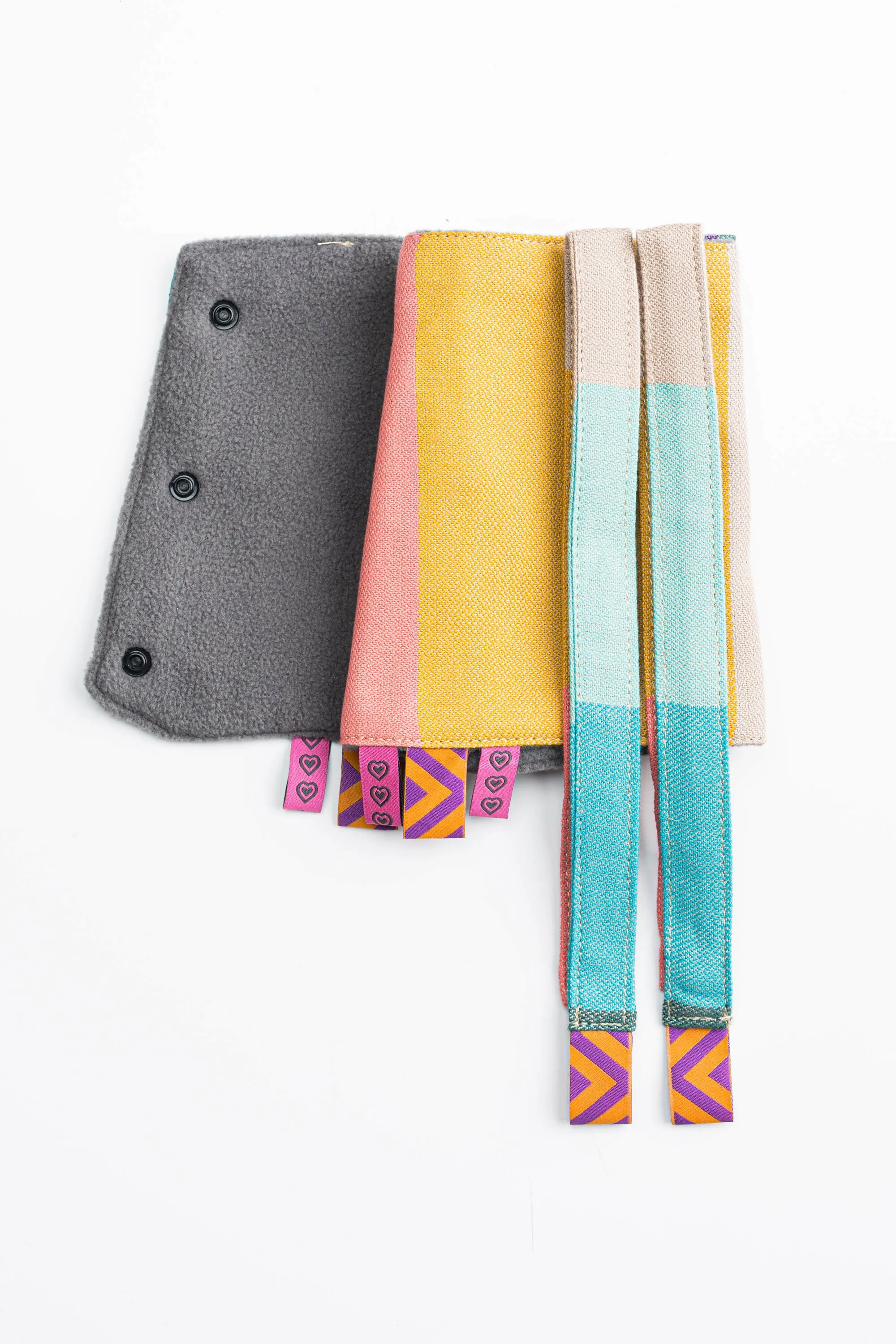 Pastels Drool Pads & Reach Straps by LennyLamb