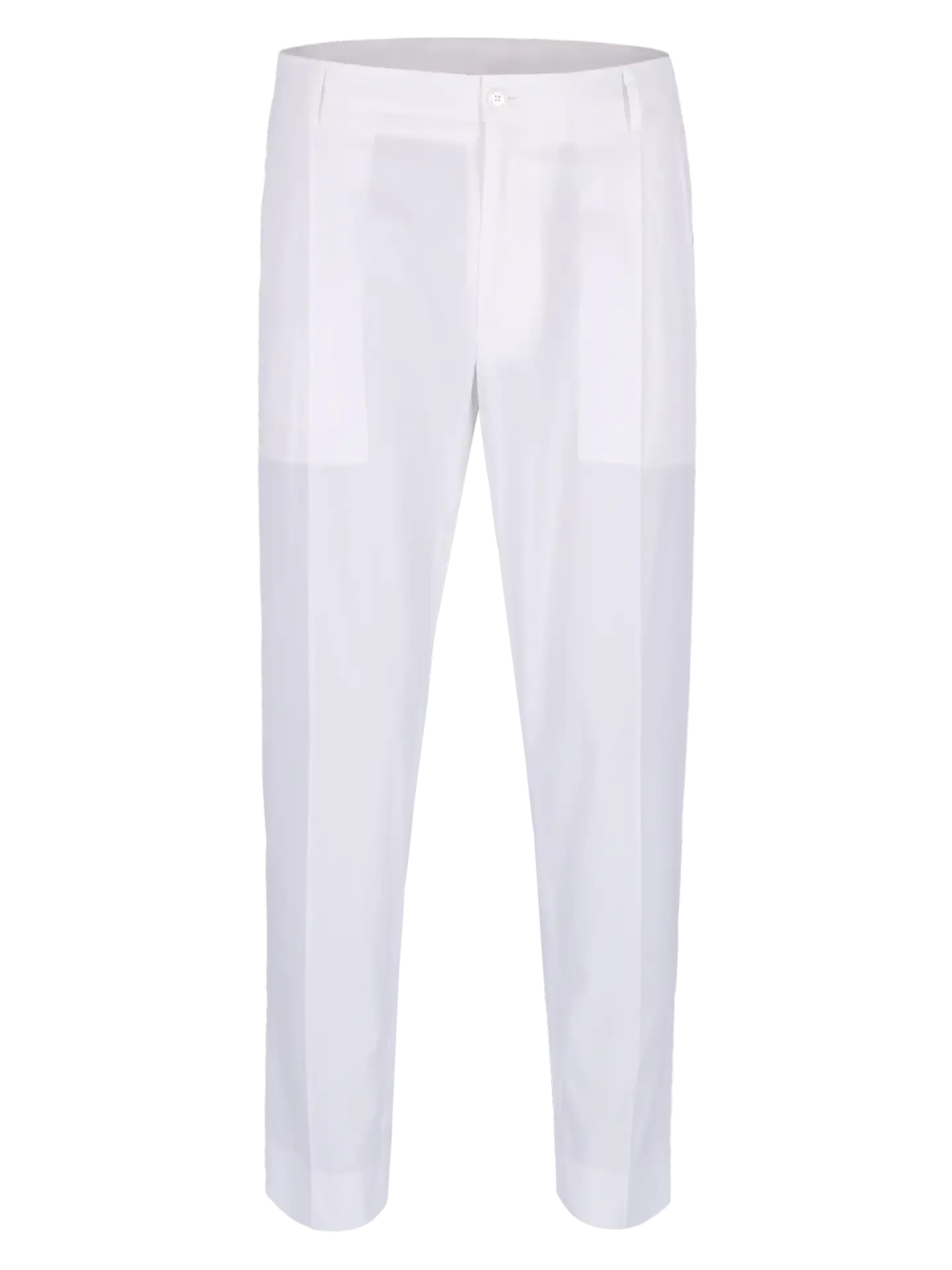 pleated cotton trousers