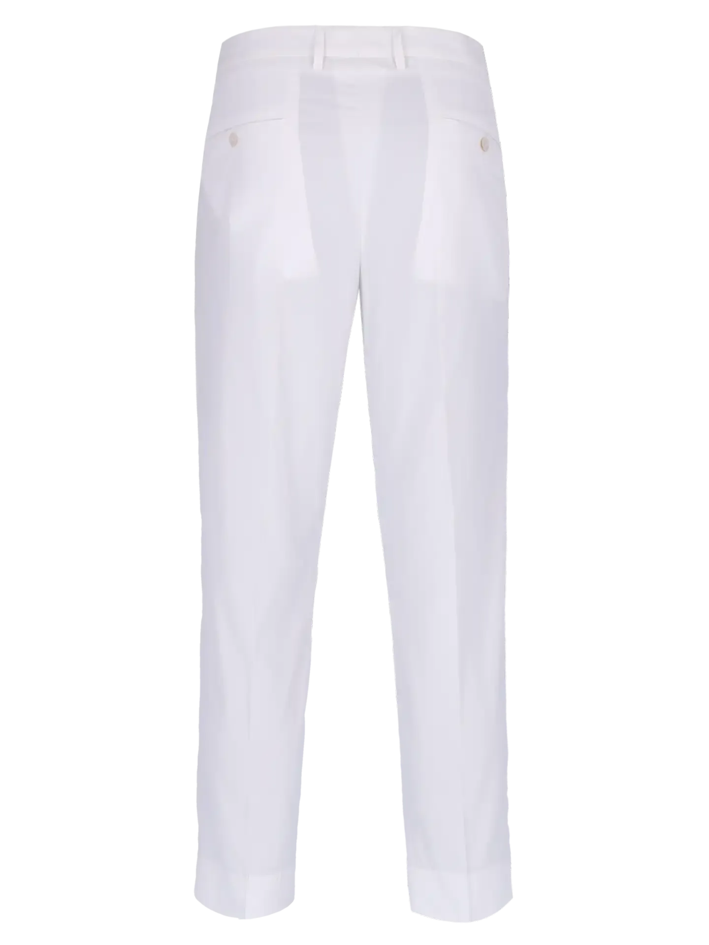 pleated cotton trousers