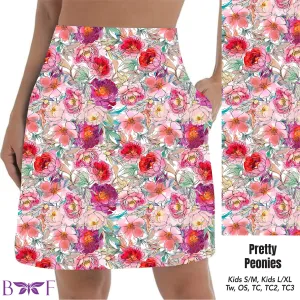 Pretty Peonies Skort