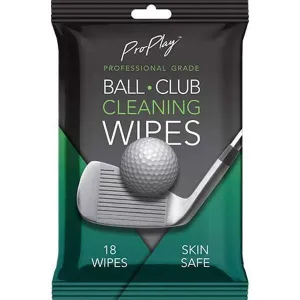 ProPlay Golf Club FACE & Ball Cleaning Wipes